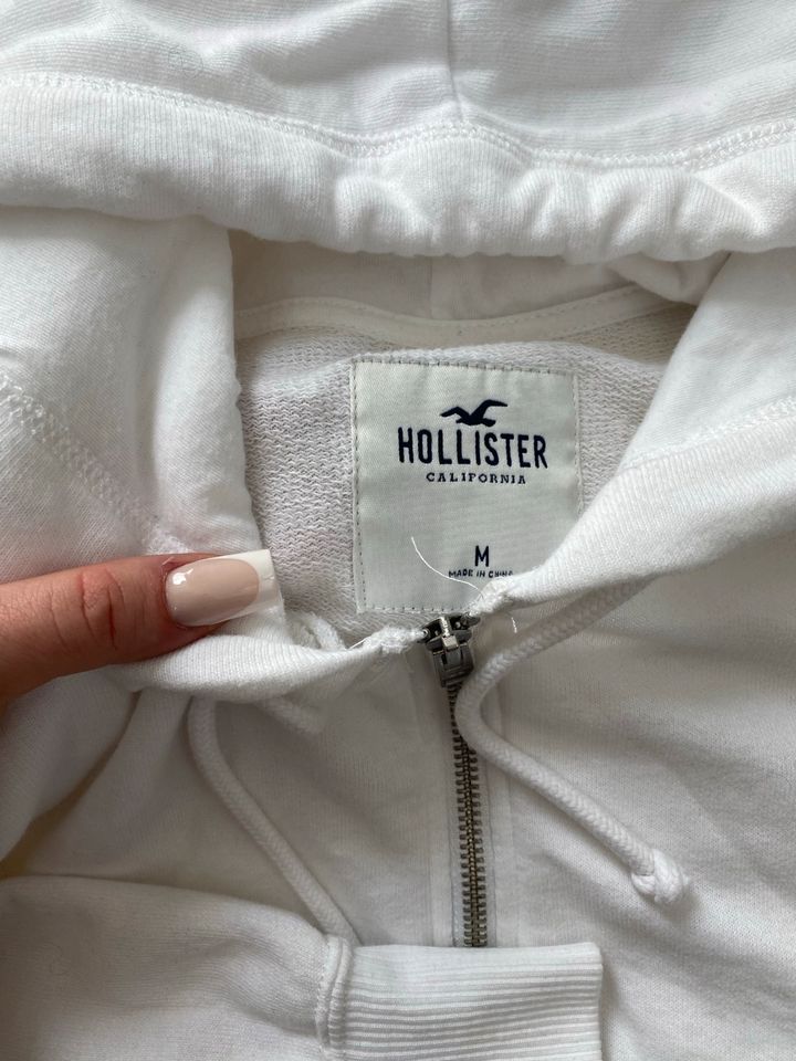 Hollister Hoodie Weiß M -NEU- in Marktheidenfeld