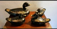 Enten Behälter schwarz gold Schmuckkästchen Vintage Dose Niedersachsen - Braunschweig Vorschau