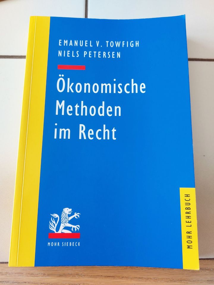 Towfigh/Petersen Ökonomische Methoden im Recht in Lübbecke 