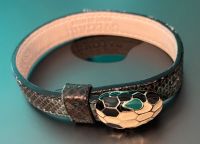 Bvlgari Bulgari Serpenti LederArmBand Schlangenkopf Bayern - Simbach Vorschau