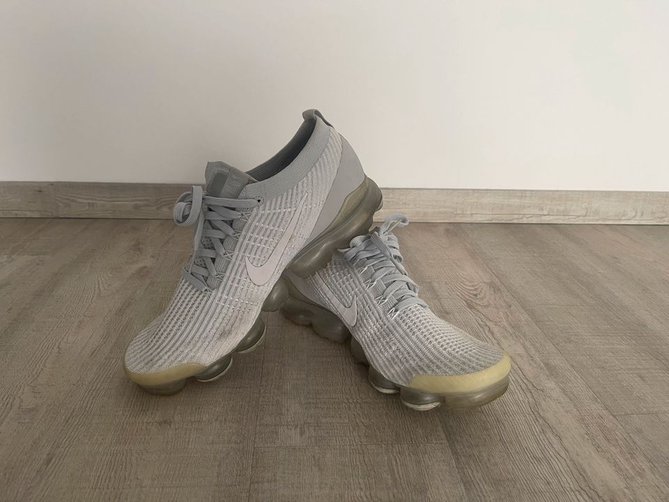 Nike Vapormax flyknit 3 pure white in Bielefeld