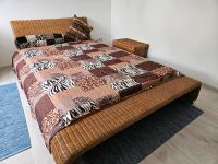 Original RUF Rattan Bett 140x200, exklusiv! Nordwestmecklenburg - Landkreis - Hohenkirchen Vorschau