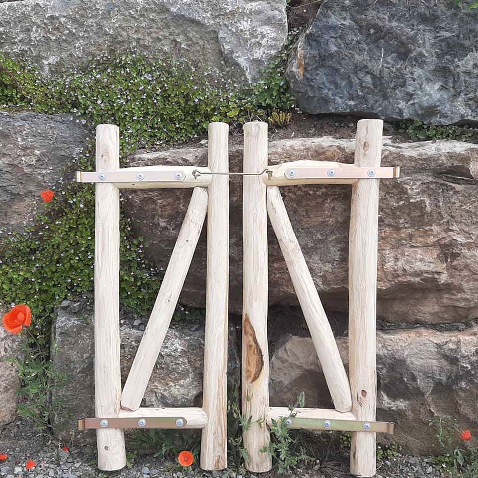 Staketenzauntor Holzrahmen zum selber belegen nach Maßangabe in Bad Bocklet