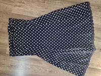 Abendkleid Vintage dunkelblau mit weißen Punkten Vero moda 36 Hessen - Allendorf Vorschau