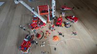 Playmobil Feuerwehr Set mit viel Zubehör und Fahrzeugen Baden-Württemberg - Endingen Vorschau