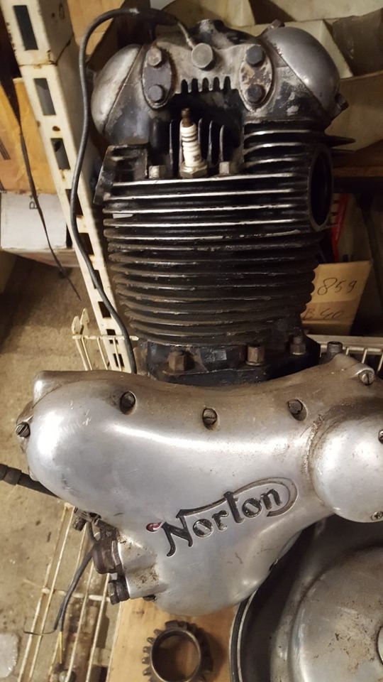 Norton Commando 750 Chopper Projekt in Soest