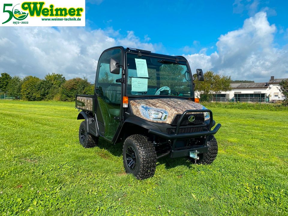 KUBOTA RTV X1110 Camouflage Mehrzweckfahrzeug Allrad in Dietzenbach