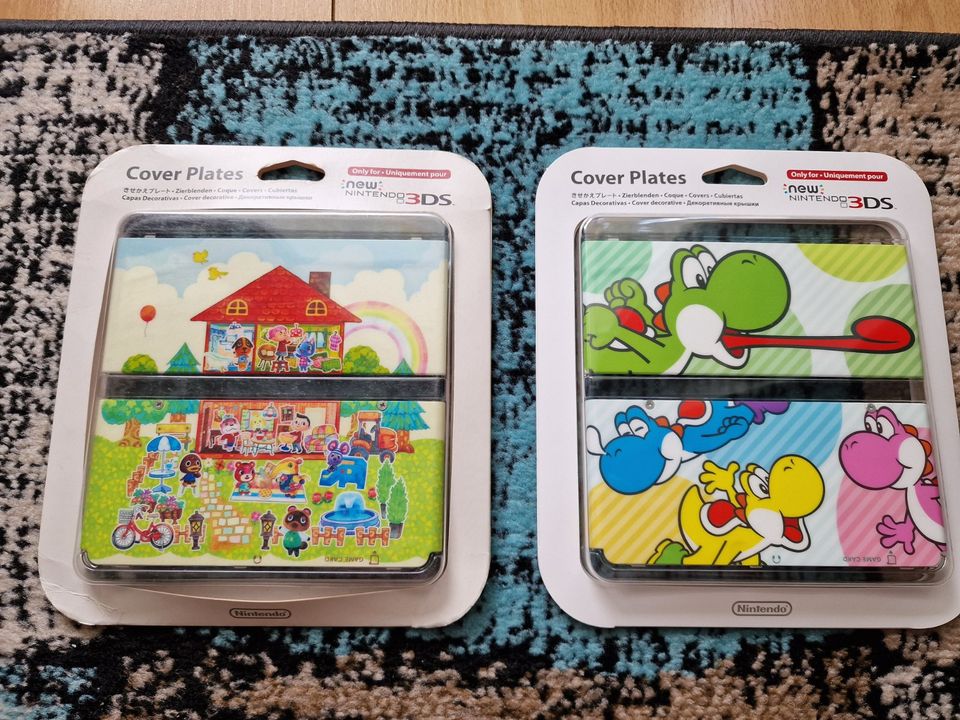 New 3DS Zierblenden   Animal Crossing und Yoshi in Brühl