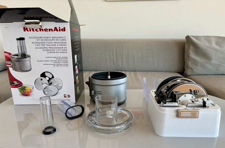 KitchenAid FOOD PROCESSOR VORSATZ 5KSM2FPA Restgarantie in Schondorf am Ammersee