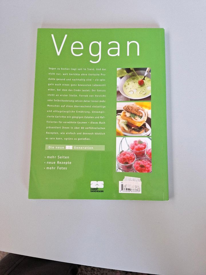 Vegan Kochbuch kochen vegetarisch Buch in Apen