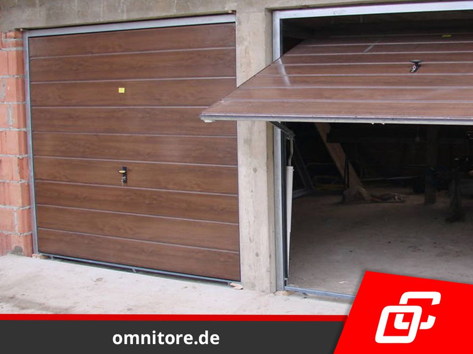 Schwingtor Goldene Eiche Tür Kipptor für DDR Garage Carport Tor 210 x 210 cm Tore Tür GARAGENTOR KONFIGURATOR Flügeltor aus Polen Holzlacke Stahl Garagentore nach Maß KSOTENLOSE VERSAND in Görlitz