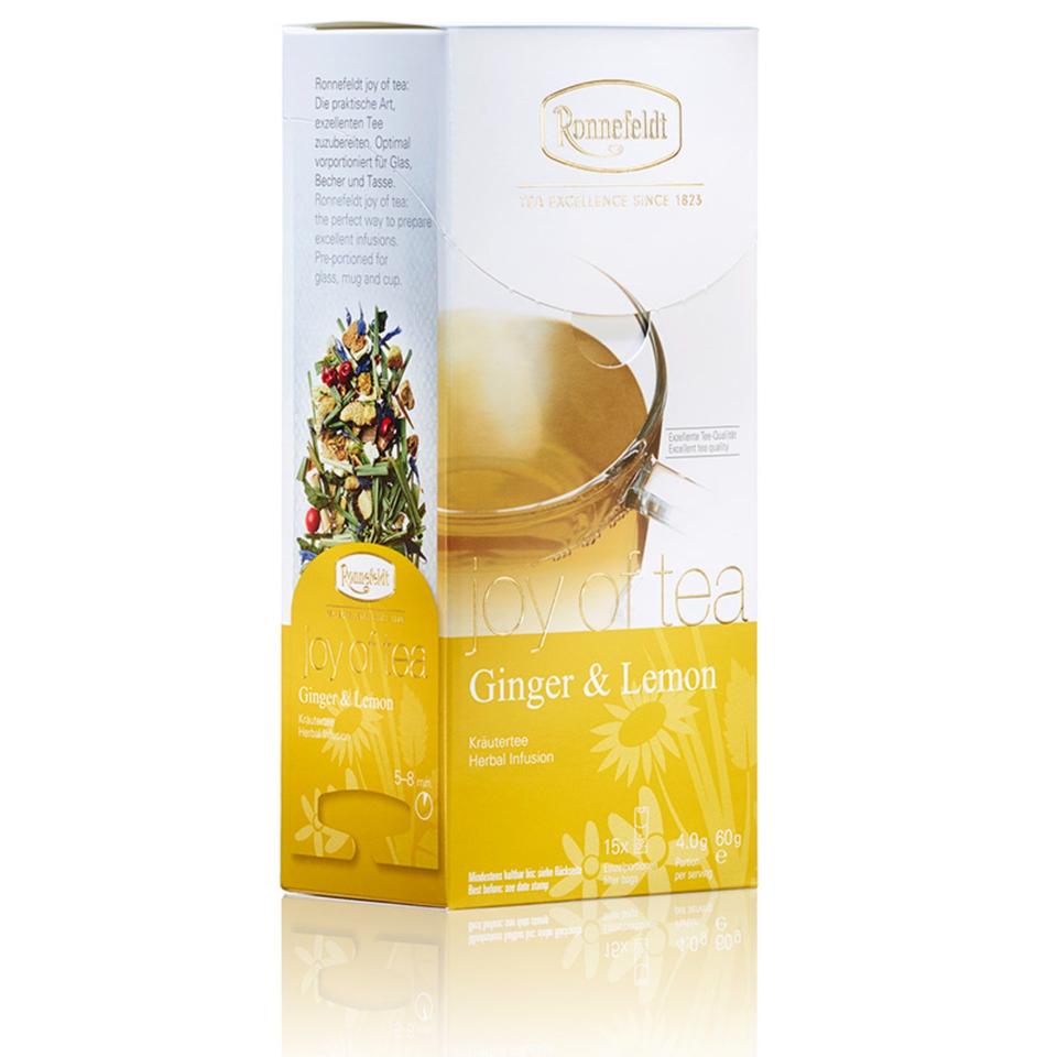 Ronnefeldt 5x15 Teebeutel Joy of Tea Ginger & Lemon Kräutertee in München
