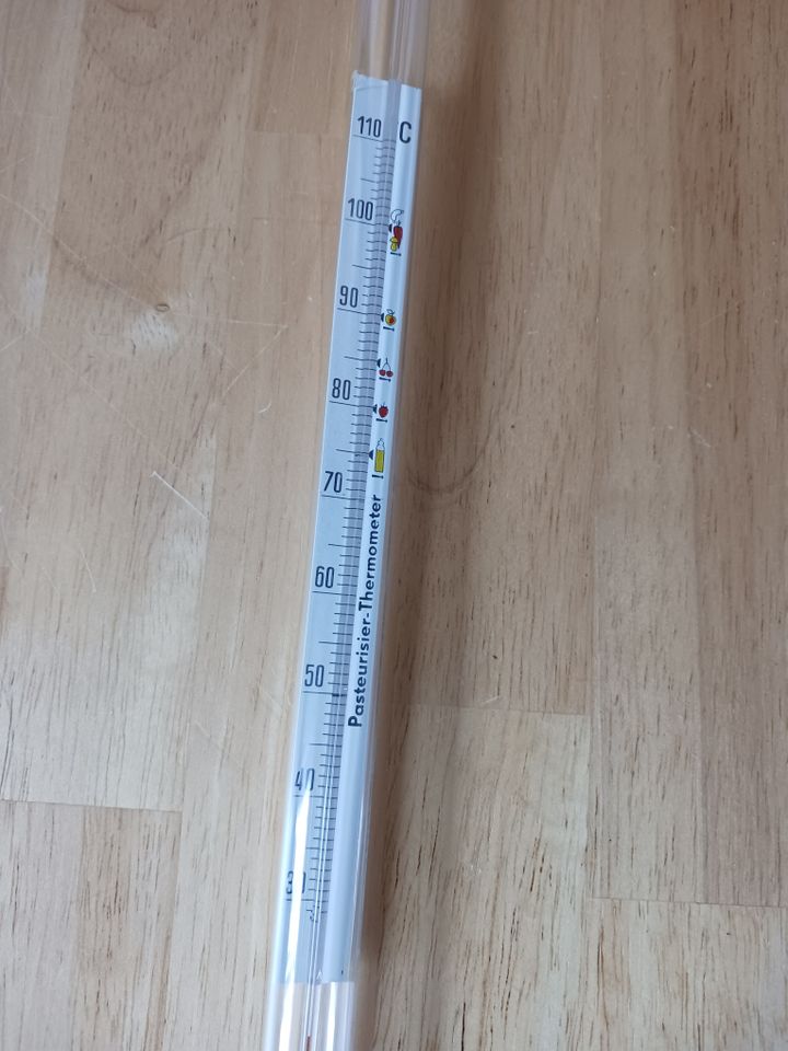 Vintage, Pasteurisier- Thermometer, Einkochthermometer in Wörlitz