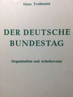 Der Deutsche Bundestag * Organisation & Arbeitsweise 1963 Düsseldorf - Gerresheim Vorschau