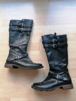 Ugg Biker Boots Stiefel 38 Leder Stiefel Festival Lagenlook Nordrhein-Westfalen - Jüchen Vorschau