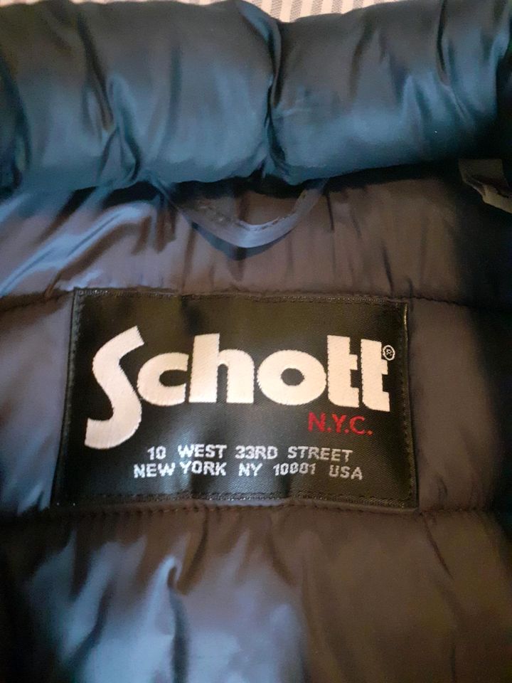 Schott N.Y.C, Steppjacke/ Bomberjacke, wie NEU! in Reken