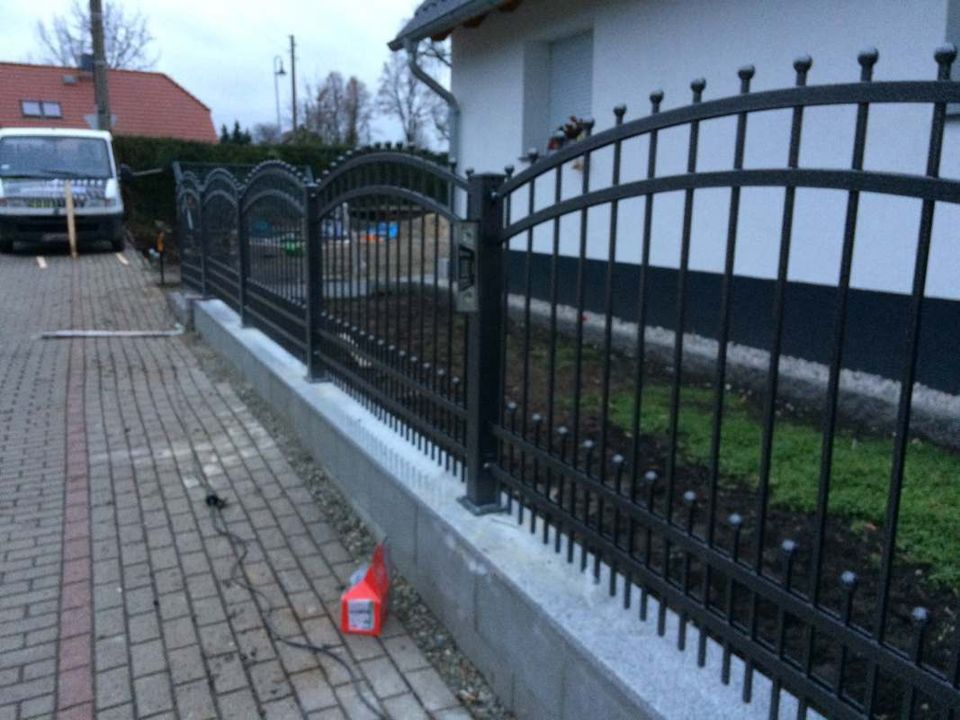 Geschmiedetes Tor. Geschmiedete Zäune, Tore, Zäune aus Polen in Hamburg