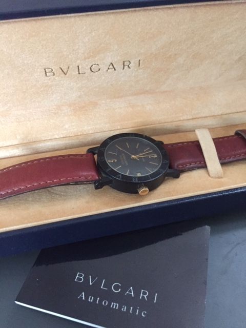 BVLGARI UHR /CARBON GOLD /LIMITED EDITION /DD 563/600 /AUTOMATIK in Durbach