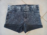 Kurze Hose Short Leo grau  Jeansoptik Jeggings stretch Gr. 152 Bayern - Isen Vorschau