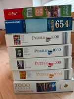 Reduziert! 7x Puzzle (618-2000 Teile) Niedersachsen - Wiefelstede Vorschau