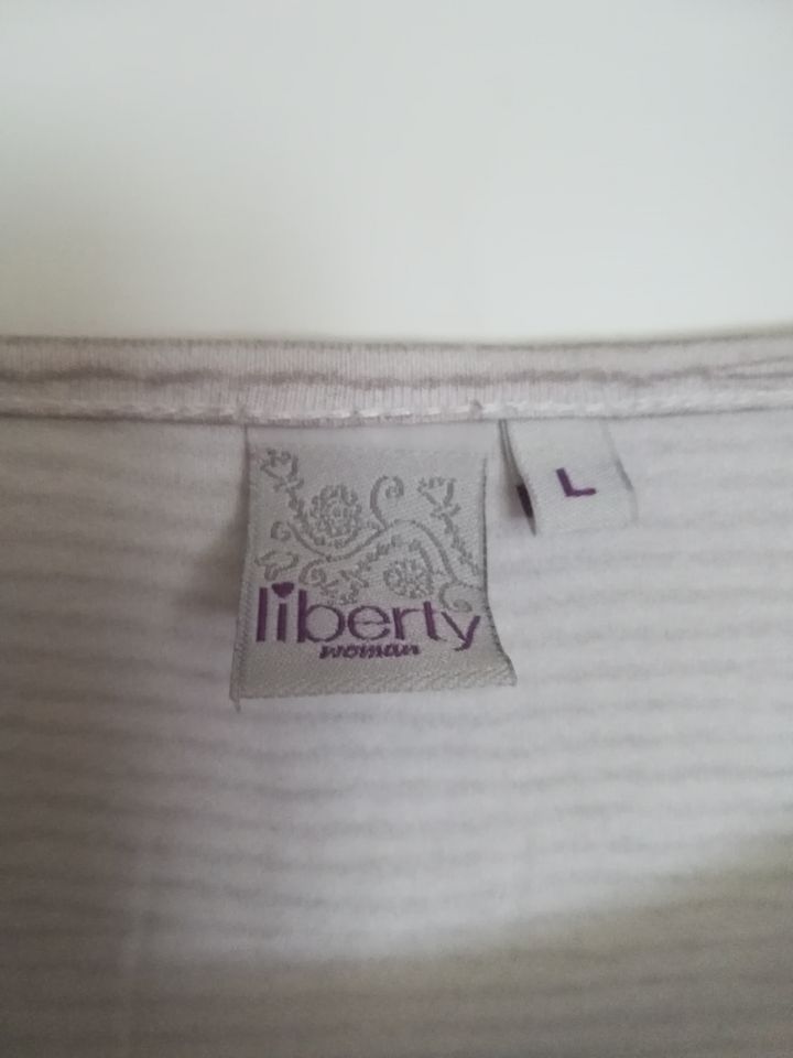 Liberty Damen Shirt Oberteil T-Shirt Gr. L in Kirchlinteln