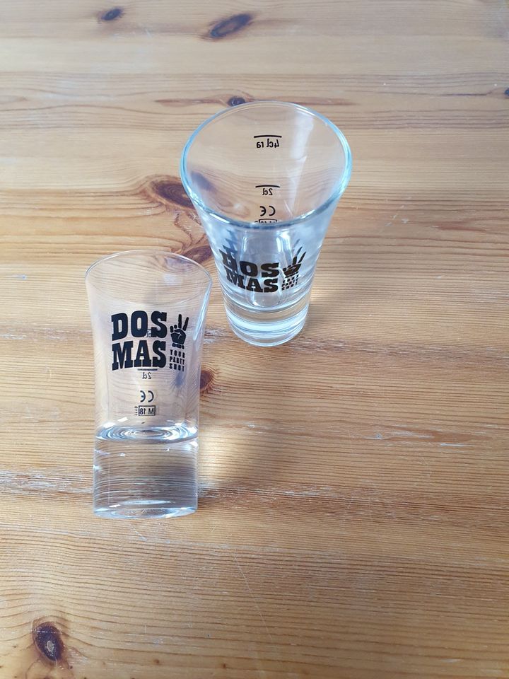 Dos Mas - Glas - Schnaps - Shotglas - 2 cl - 4 cl in Niedersachsen - Hameln  | eBay Kleinanzeigen ist jetzt Kleinanzeigen