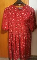 Rotes Kleid mit Puffärmelchen von Stradivarius Hessen - Roßdorf Vorschau