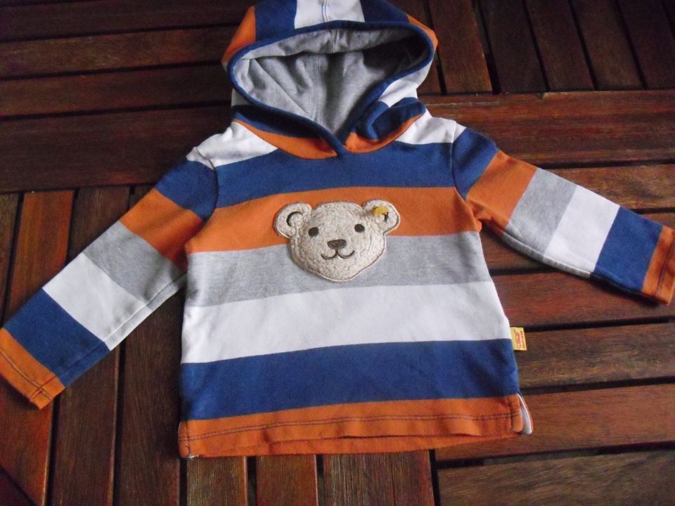 Schöner Hoodie Steiff orange blau weiss 68 in Wangen im Allgäu