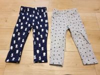 2 Leggings Leggins Gr 92, warm gefüttert, Topomini Dresden - Niedersedlitz Vorschau