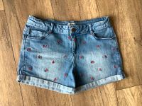 Jeans - Shorts - VERTBAUDET - Größe 152 - Stickerei - wie neu Nordrhein-Westfalen - Fröndenberg (Ruhr) Vorschau