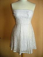 Spitzen-Cocktailkleid v.Hollister,Gr.S,34/36?,creme,neuwertig Hessen - Bad Zwesten Vorschau
