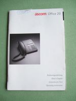 Bedienungsanleitung f. Telefon Ascom Office 20 Gebrauchsanleitung Berlin - Neukölln Vorschau