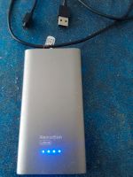 Powerbank 5000mAh in grau mit 2 USB Anschlüssen Dresden - Cotta Vorschau