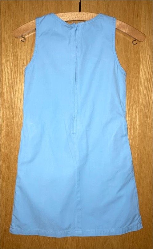 hellblaues Trägerkleid, Kleid in Größe 128 von C & A in Rostock