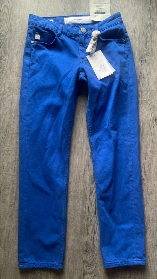 NEU Goldgarn Damen Jeans Rosengarten Straight blau 25 in Issum