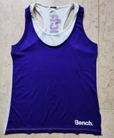 Bench Shirt Top Tanktop lila-weiß , Größe S Sportshirt Saarland - Nonnweiler Vorschau