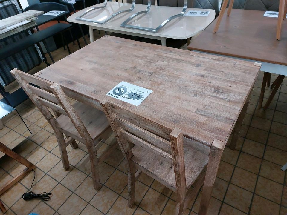 Tisch Esstisch Stühle Set Küchentisch Holz Möbel UVP 359€ in Herbstein