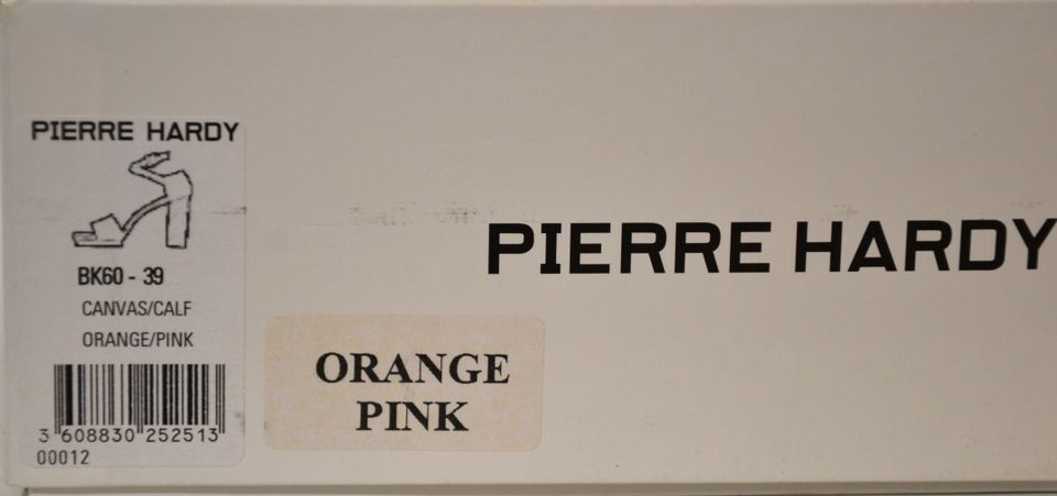 Pierre Hardy Sandalen aus Textil in Pink/Rot in Biberach an der Riß