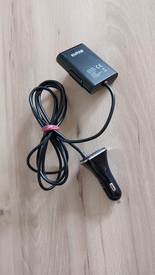 EUFAB 16471 USB Ladeadapter 12/24V für Vorder- und Rücksitze in Bielefeld