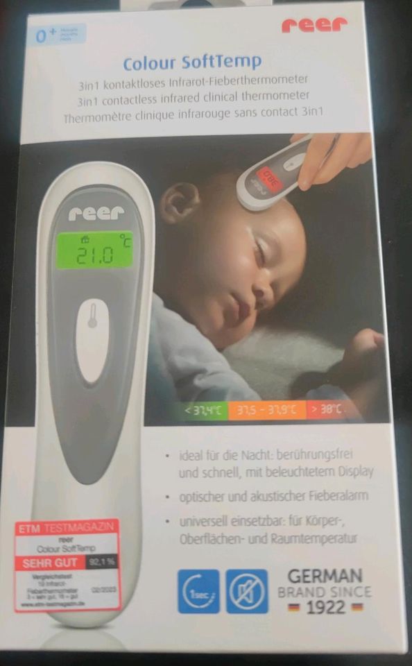 reer Fieberthermometer neu & ovp F in Salzkotten