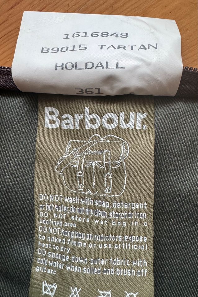 BARBOUR Holdall Tasche in Hamburg