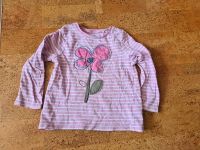 Next Langarmshirt Pullover Gr. 98 rosa weiß gestreift mit Blume Nordrhein-Westfalen - Remscheid Vorschau