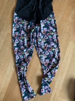 Leggings Umstandshose Blumen Schwangerschaft XL Baden-Württemberg - Grenzach-Wyhlen Vorschau