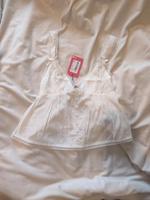 weißes babydoll top coquette (neu) Thüringen - Erfurt Vorschau