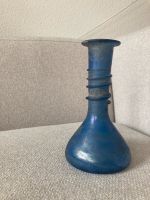 Vase Glas blau Vintage aus den 70ern Handarbeit Berlin - Treptow Vorschau