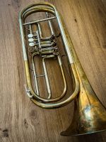 Basstrompete/ Bassflügelhorn SCHORRE Ausstellungsinstrument Bayern - Denklingen Vorschau