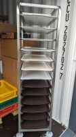 Tablett Wagen, 15x EN 37x53, mit 15 Tabletts, Gastro, Edelstahl Niedersachsen - Moormerland Vorschau