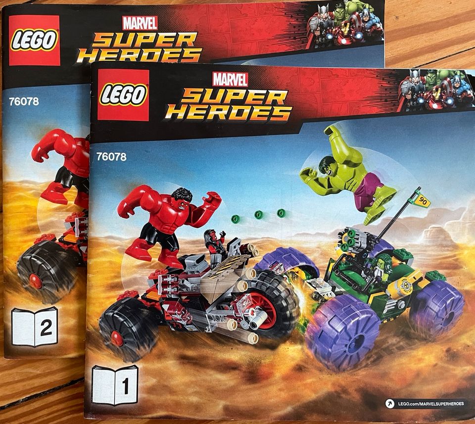 Lego Marvel Super Heroes  76078 – Hulk vs. Red Hulk in Heidelberg