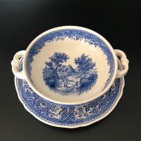 BURGENLAND BLAU, SUPPENTASSE MIT UNTERTASSE 0,4 l bzw. Dm 17,5 cm Stuttgart - Botnang Vorschau