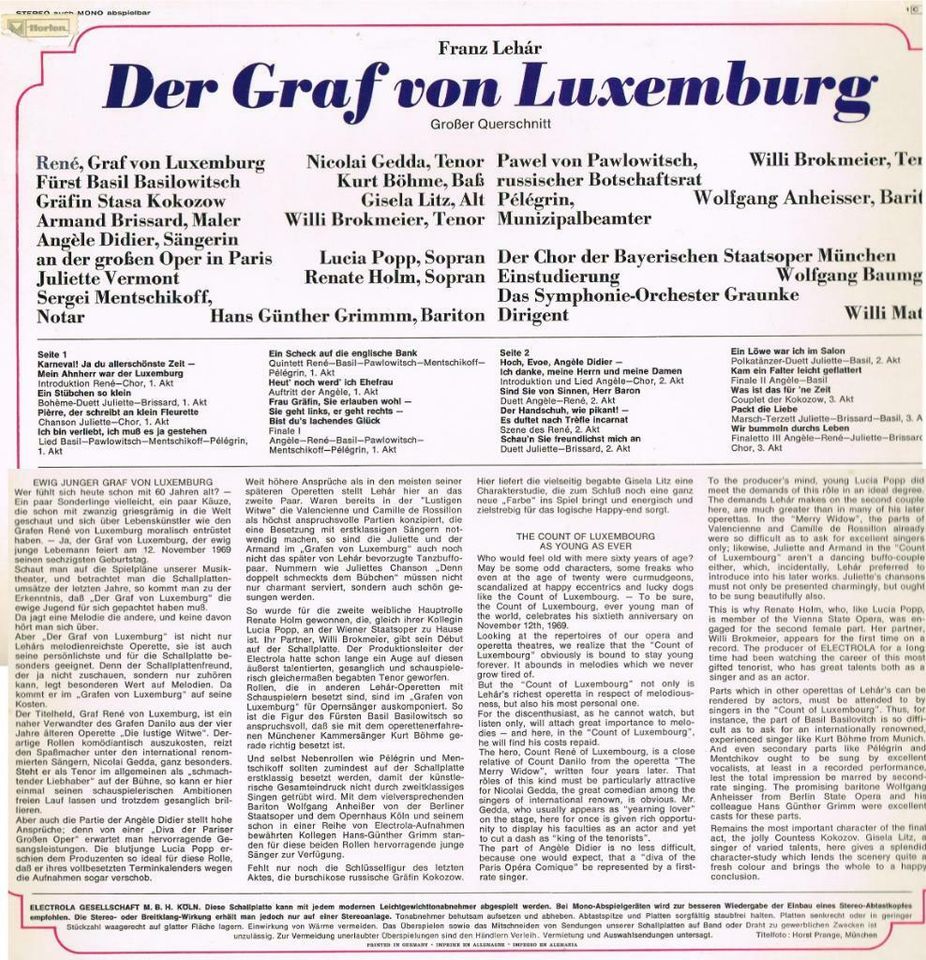 Schallplattenalbum R mit 16 Schallplatten 30 cm Durchmesser in Opfenbach
